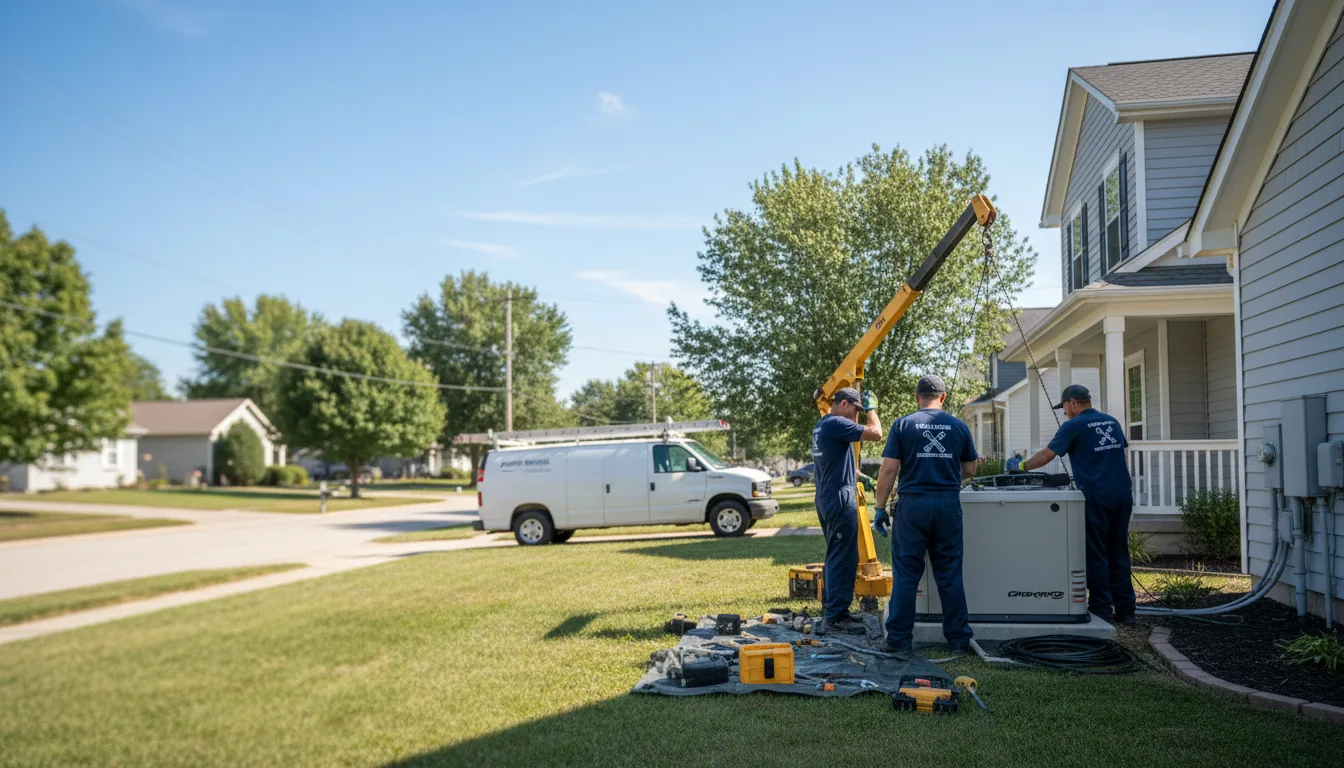Generator Installation in Versailles, MO near me